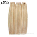 Double Drawn 100% Human Hair Brazilian Straight Bundles Wave European/Russian 613 Blonde Hair